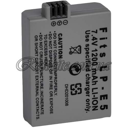 Аккумулятор lp e5